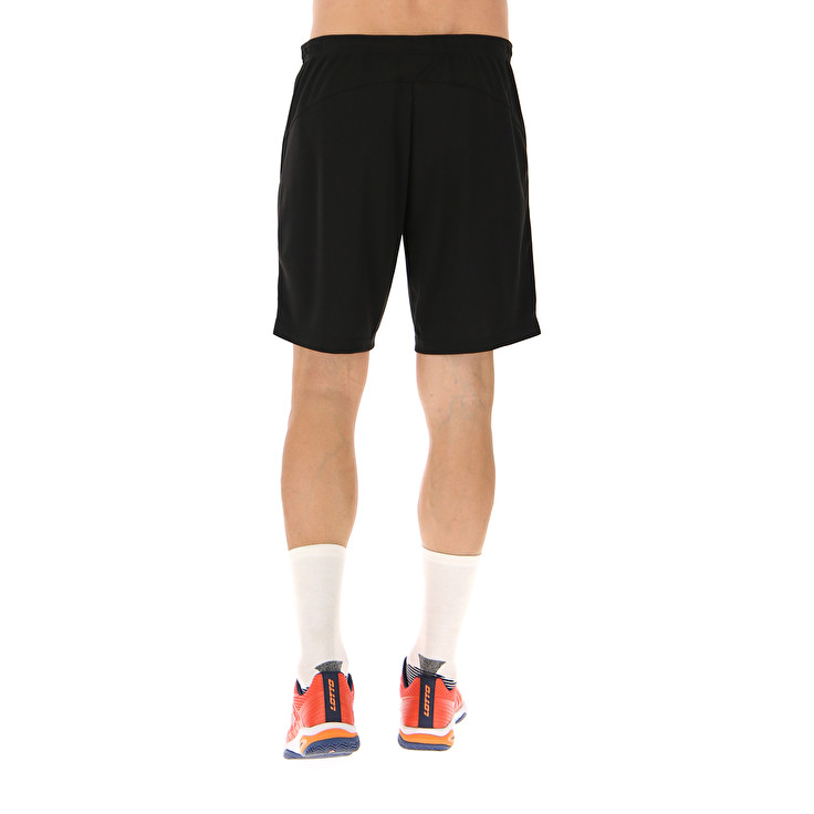 Men Lotto Squadra Iii9 Shorts Black | 42987-KUJC