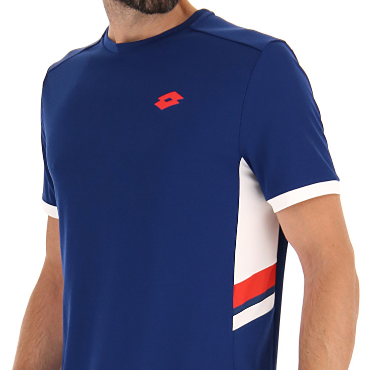 Men Lotto Squadra Iii T-shirts Blue | 12759-JRMG
