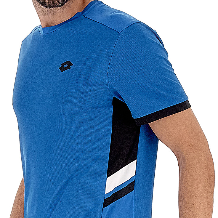 Men Lotto Squadra Iii T-shirts Blue | 84923-UAVC