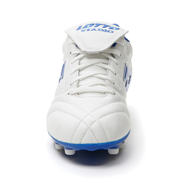 Men Lotto Stadio 200 Iii Fg Soccer Shoes White / Blue | 03184-SIAH