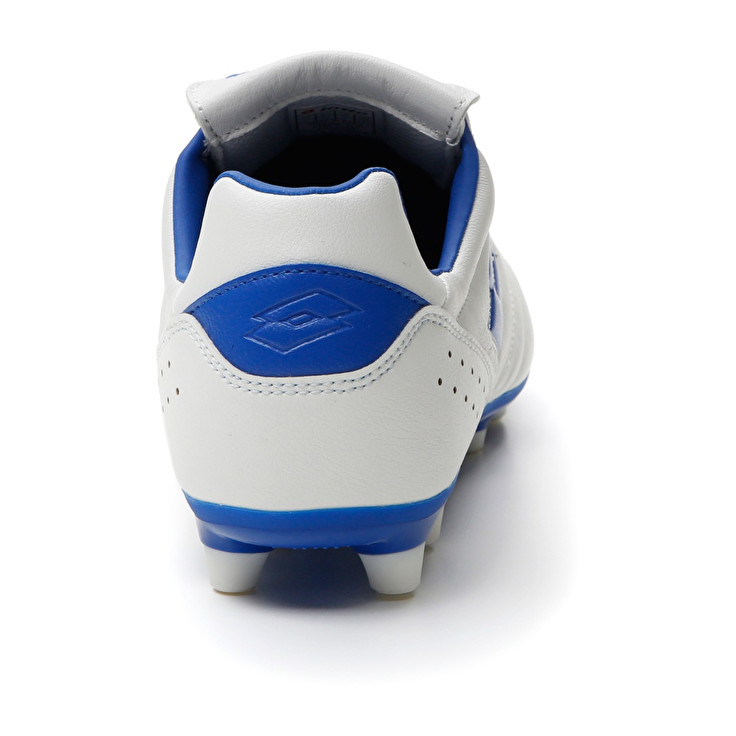 Men Lotto Stadio 200 Iii Fg Soccer Shoes White / Blue | 03184-SIAH