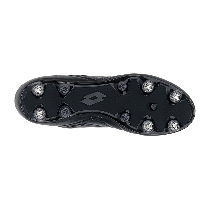 Men Lotto Stadio 200 Iii Sgx 50 Soccer Shoes Black | 64758-UAZI
