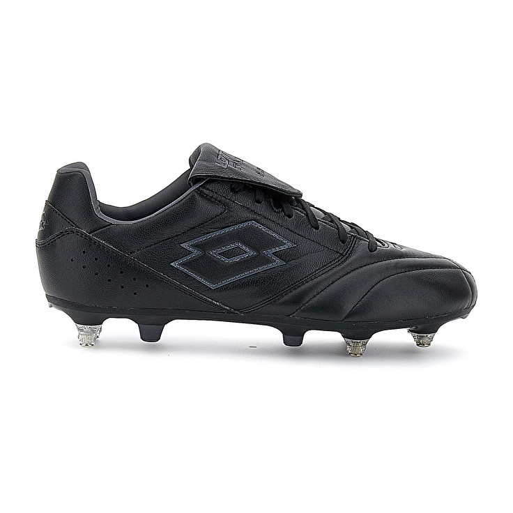 Men Lotto Stadio 200 Iii Sgx 50 Soccer Shoes Black | 64758-UAZI