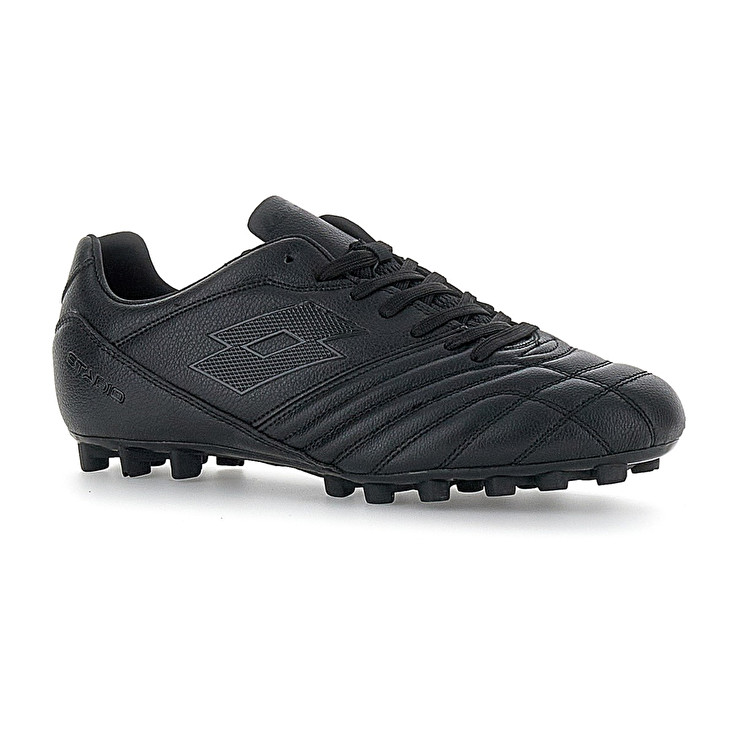 Men Lotto Stadio 300 Ii Agm Soccer Shoes Black | 78094-KUAV