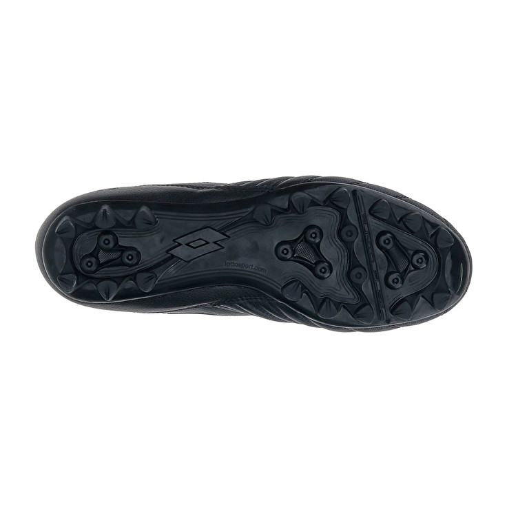Men Lotto Stadio 300 Ii Agm Soccer Shoes Black | 78094-KUAV