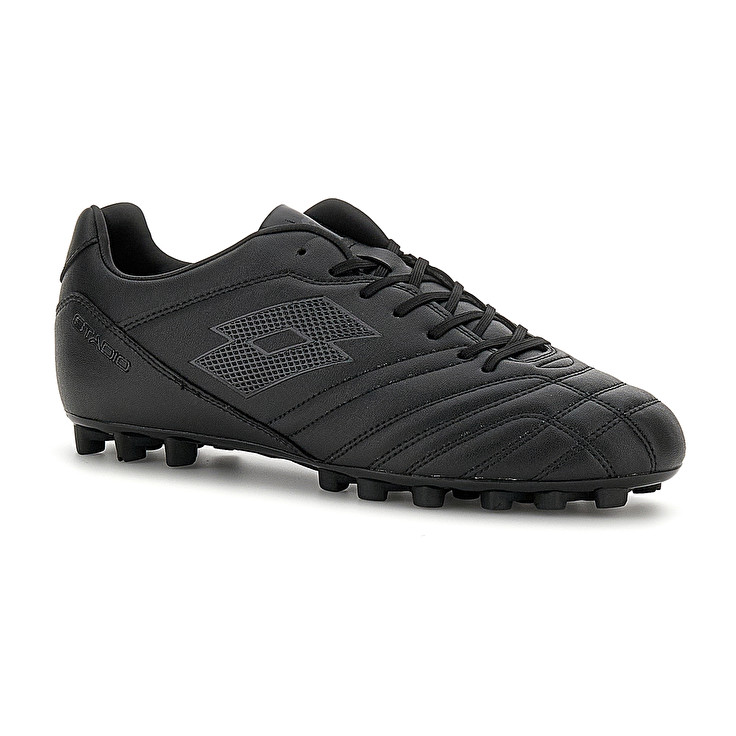 Men Lotto Stadio 705 Agm Soccer Shoes Black | 56137-GZDA