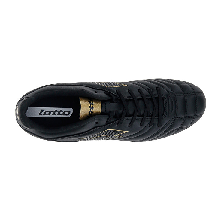 Men Lotto Stadio 705 Fg Soccer Shoes Black / Light | 56218-HLZB