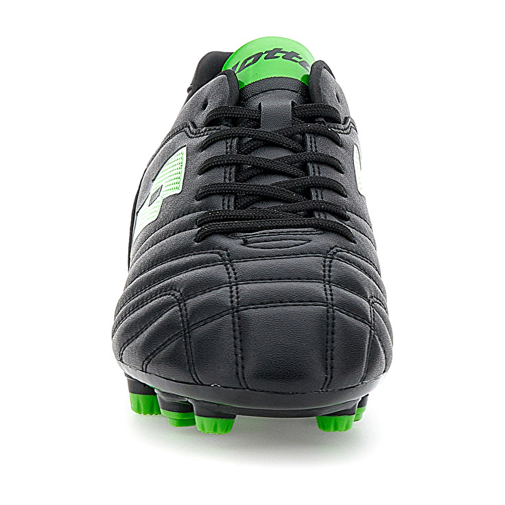 Men Lotto Stadio 705 Fg Soccer Shoes Black / Green | 26849-XRAJ