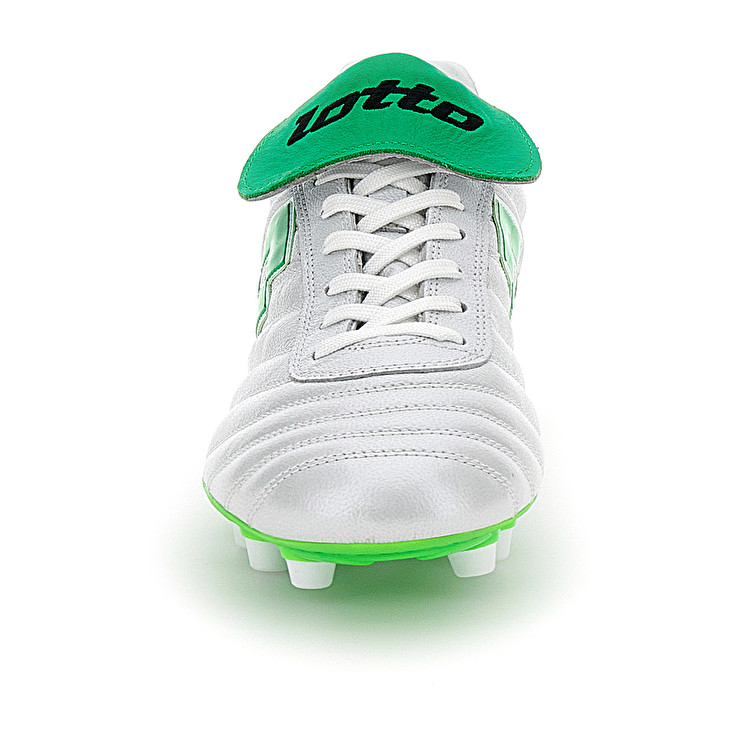 Men Lotto Stadio Og Ii Fg 50 Yrs Icon Soccer Shoes White / Green | 84023-WCJL
