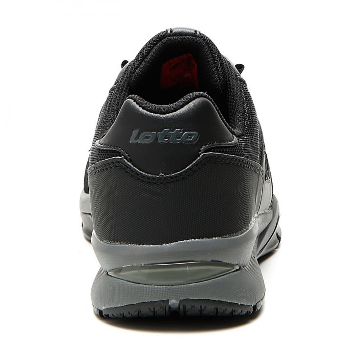 Men Lotto Street Safety Shoes Black | 42930-FJPX