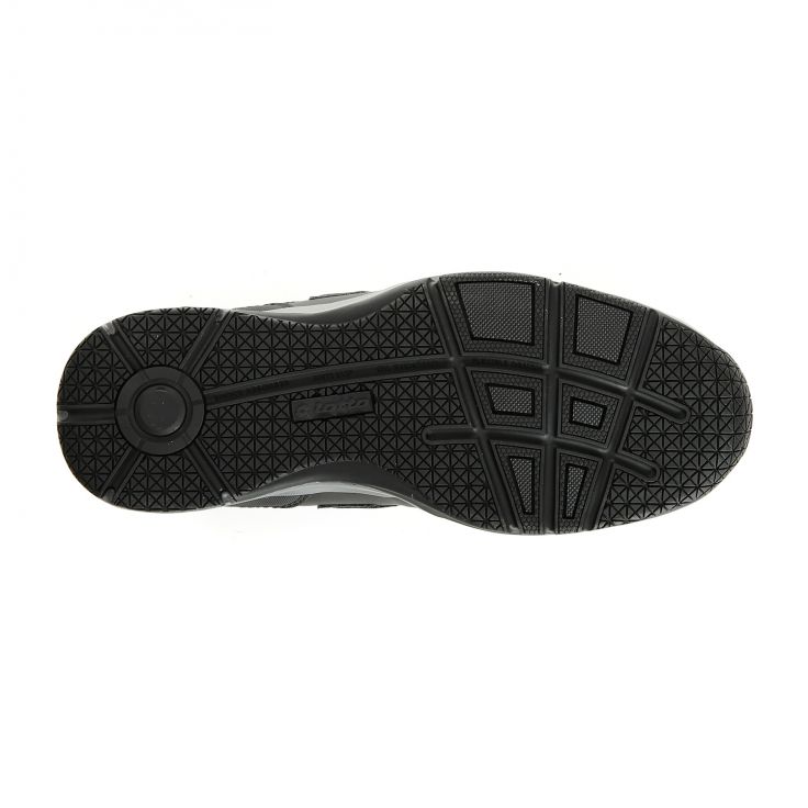 Men Lotto Street Safety Shoes Black | 42930-FJPX