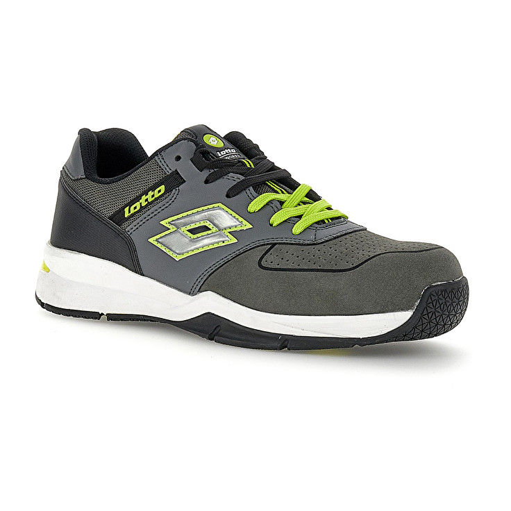 Men Lotto Street Safety Shoes Grey | 04167-WEHU