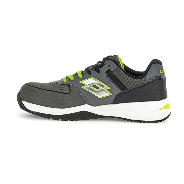 Men Lotto Street Safety Shoes Grey | 04167-WEHU