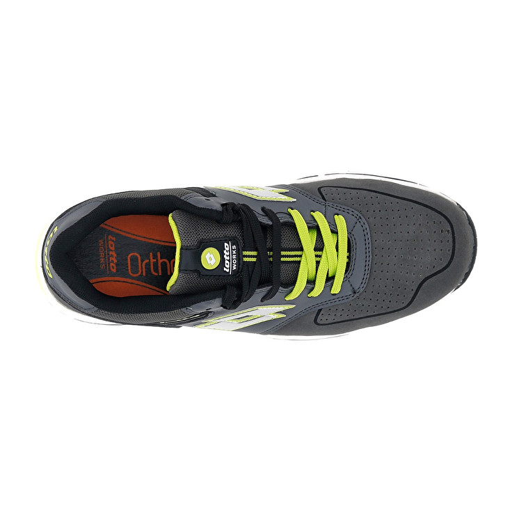 Men Lotto Street Safety Shoes Grey | 04167-WEHU