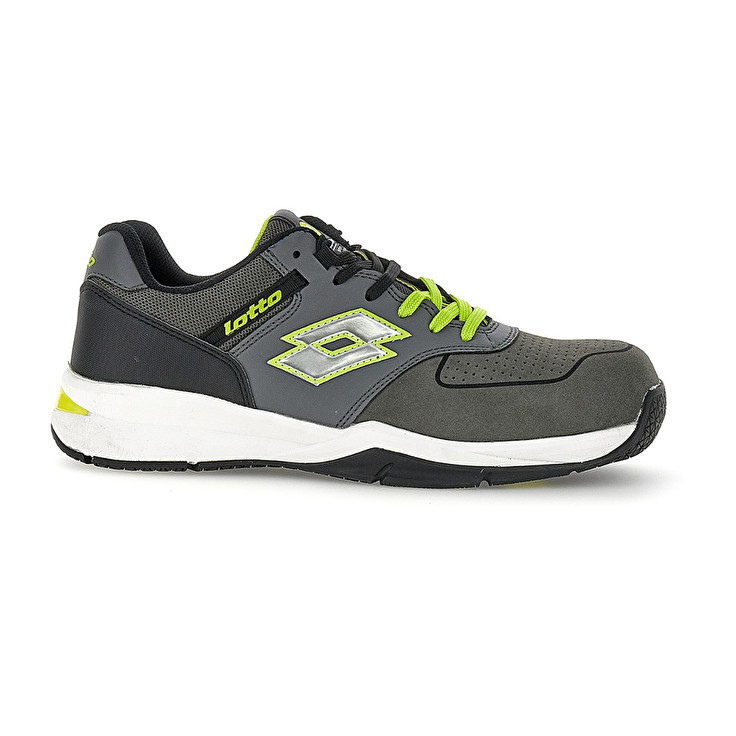 Men Lotto Street Safety Shoes Grey | 04167-WEHU