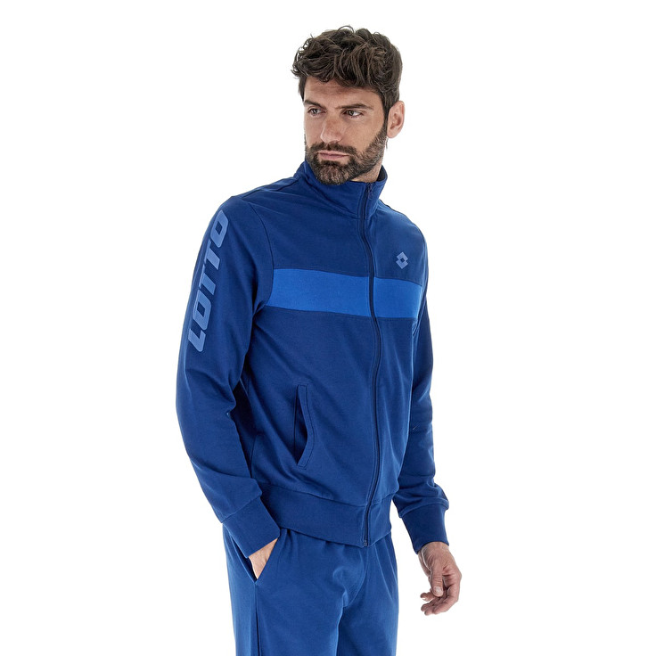 Men Lotto Suit Dual Tracksuits Blue | 86379-TGBH
