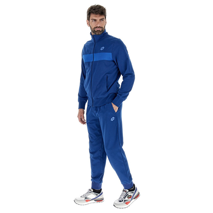 Men Lotto Suit Dual Tracksuits Blue | 86379-TGBH
