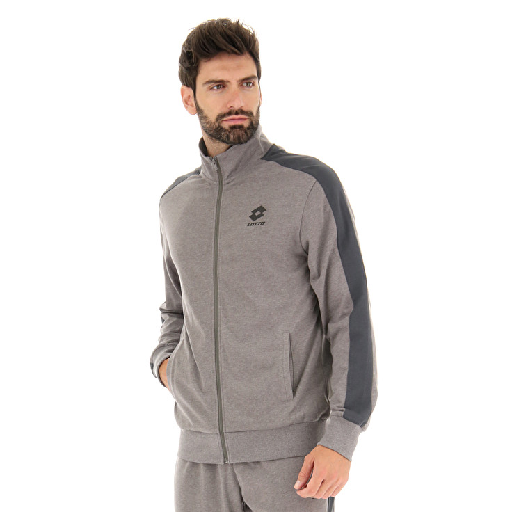 Men Lotto Suit More Js Mel Tracksuits Grey | 61493-UAKH