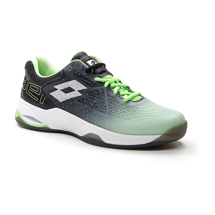 Men Lotto Superrapida 100 Paddle Shoes Green / White / Black | 50219-SCEI