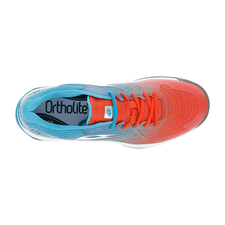 Men Lotto Superrapida 100 Paddle Shoes Red / White / Blue | 25496-SZYV