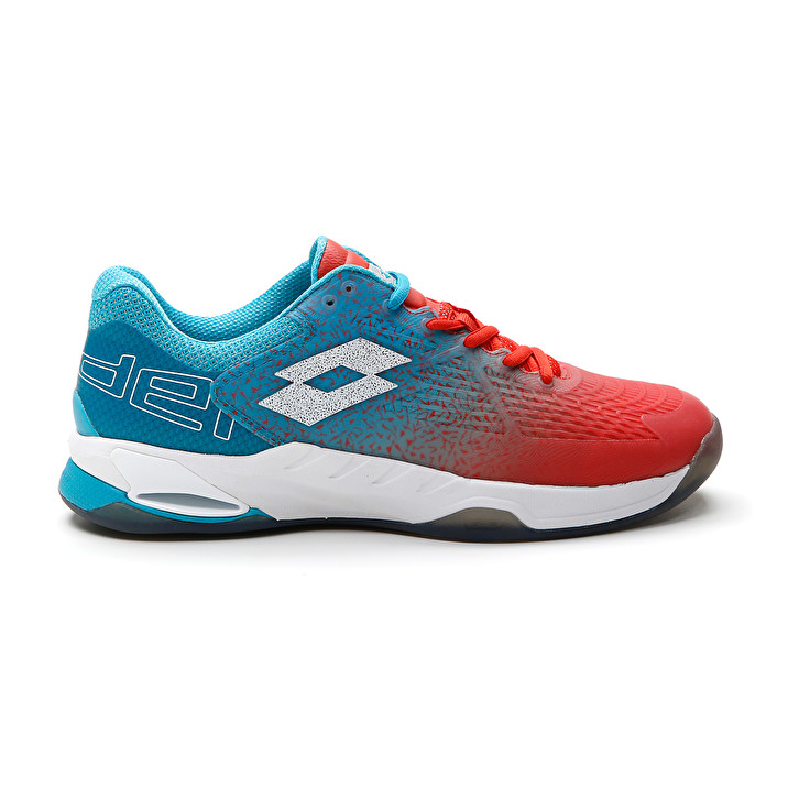 Men Lotto Superrapida 100 Paddle Shoes Red / White / Blue | 25496-SZYV