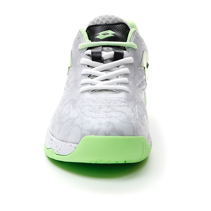 Men Lotto Superrapida 200 Iii Paddle Shoes White / Green | 49835-HOLV
