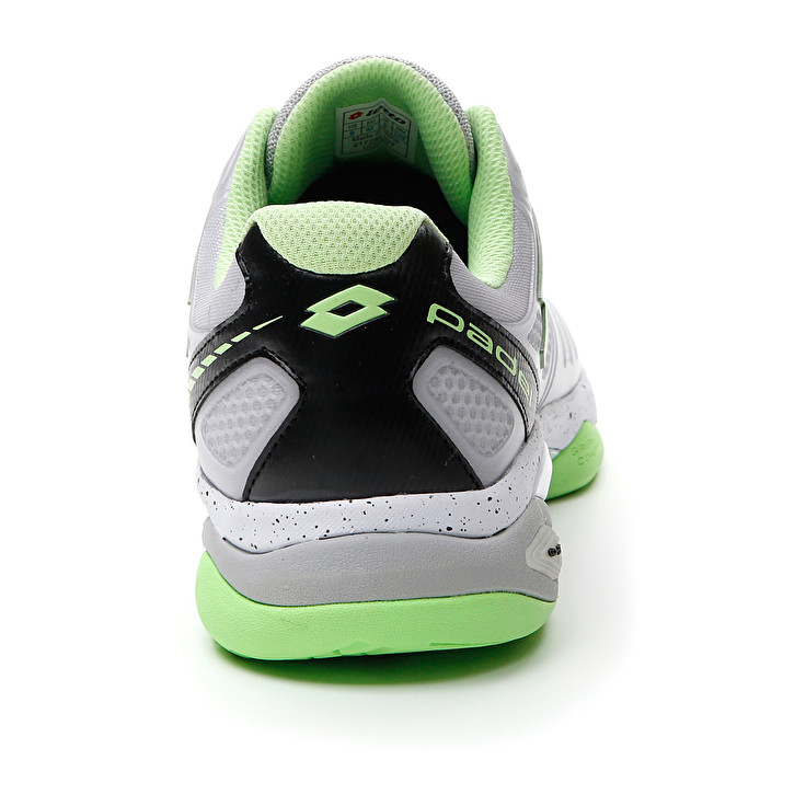 Men Lotto Superrapida 200 Iii Paddle Shoes White / Green | 49835-HOLV