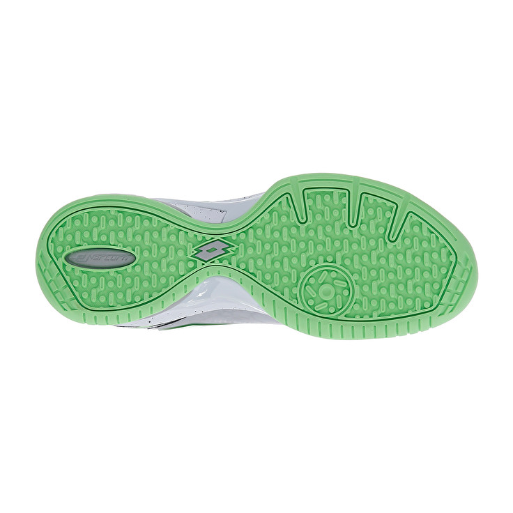 Men Lotto Superrapida 200 Iii Paddle Shoes White / Green | 49835-HOLV