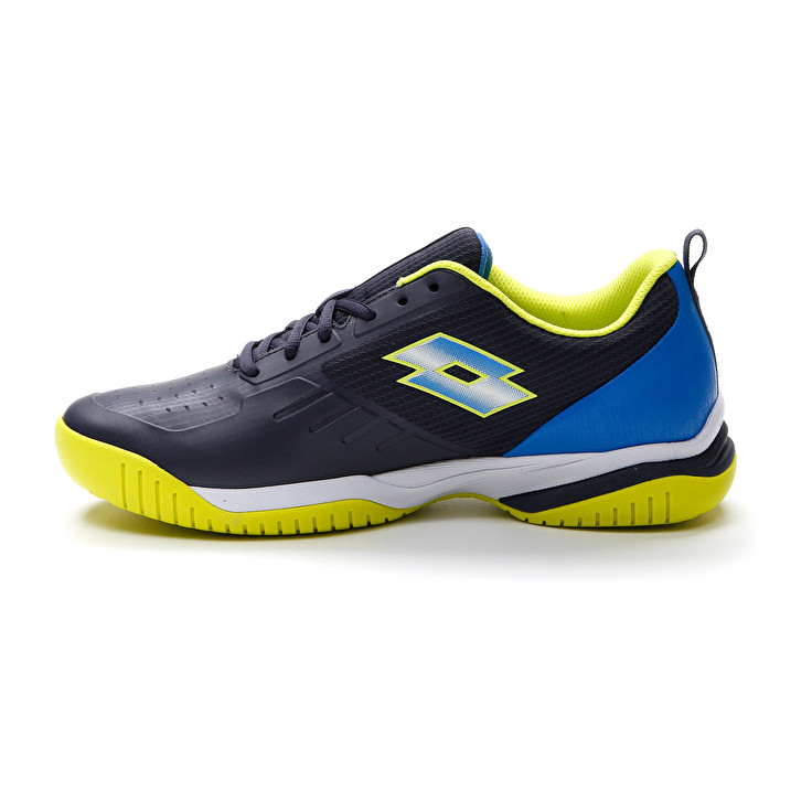 Men Lotto Superrapida 400 V Paddle Shoes Black / Blue | 65917-GCHE
