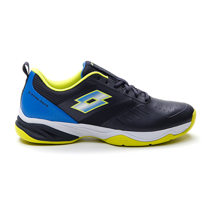 Men Lotto Superrapida 400 V Paddle Shoes Black / Blue | 65917-GCHE
