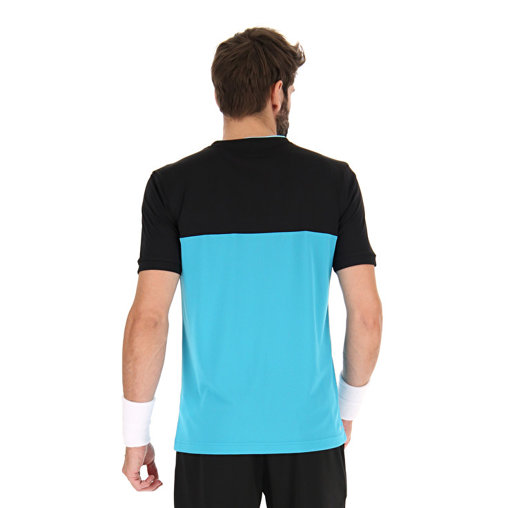 Men Lotto Superrapida Vi 2 T-shirts Blue | 75891-YPVX