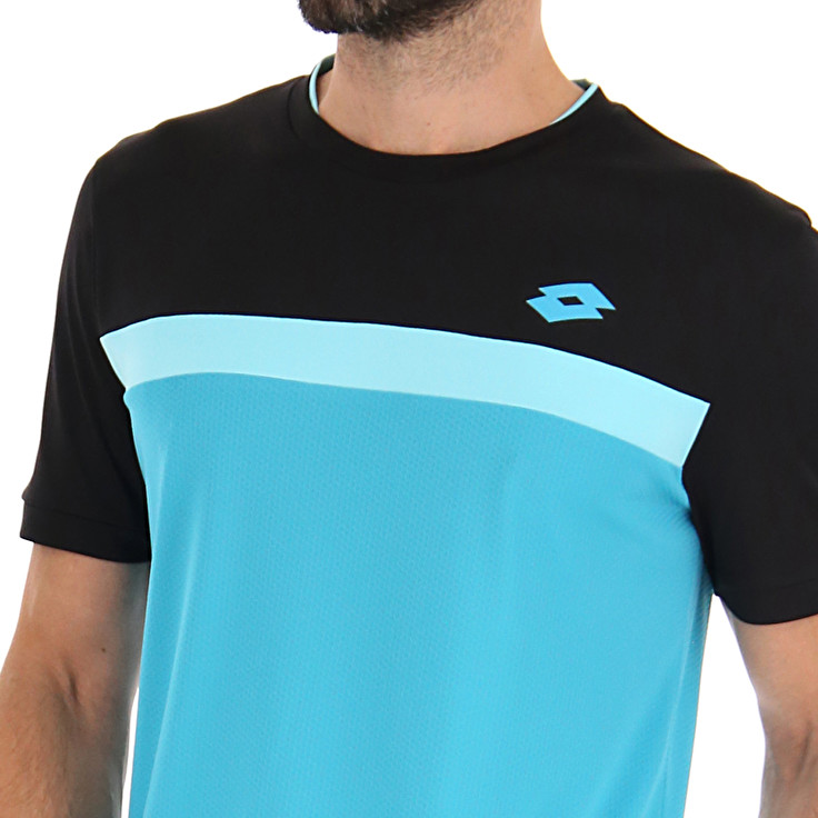 Men Lotto Superrapida Vi 2 T-shirts Blue | 75891-YPVX