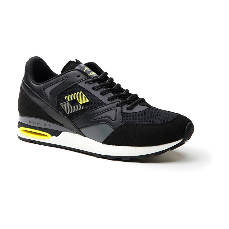 Men Lotto Synpulse '93 Ii Amf Sneakers Black / Green / Grey | 13685-BQDT
