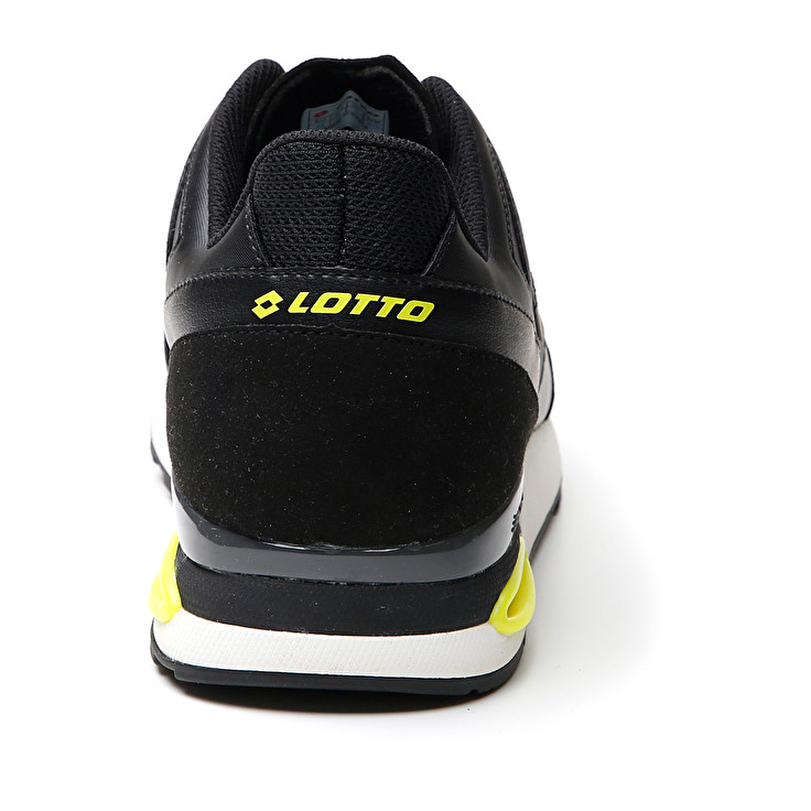 Men Lotto Synpulse '93 Ii Amf Sneakers Black / Green / Grey | 13685-BQDT