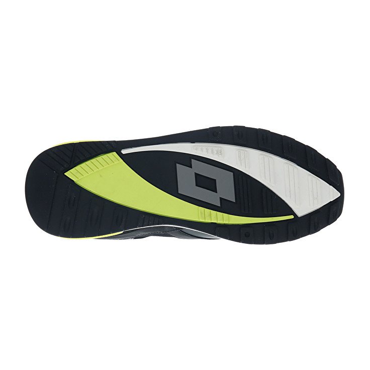 Men Lotto Synpulse '93 Ii Amf Sneakers Black / Green / Grey | 13685-BQDT