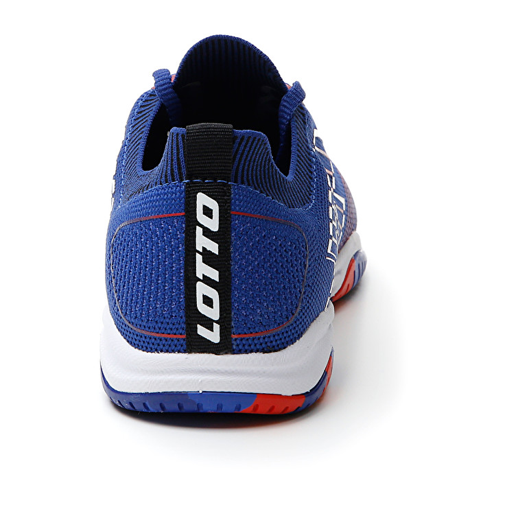 Men Lotto Tacto 250 Id Soccer Shoes Blue / White / Red | 56710-JPUV