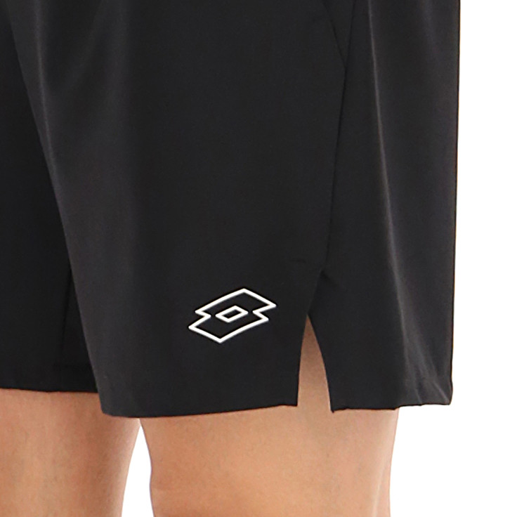 Men Lotto Tech I7 Shorts Black | 36425-IVQF