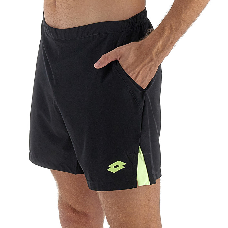 Men Lotto Tech I - D17 Shorts Black | 51306-TIEZ