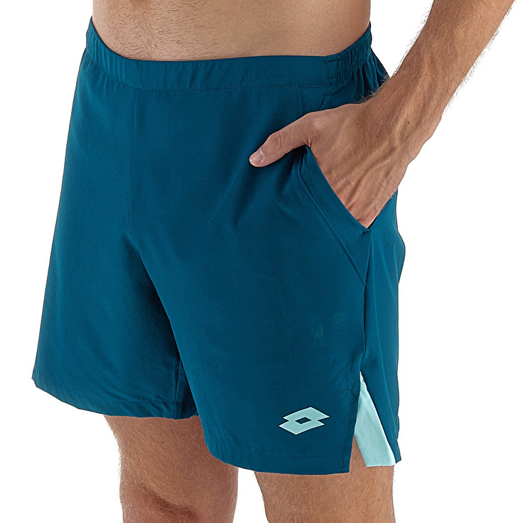 Men Lotto Tech I - D17 Shorts Blue | 02375-RMQX