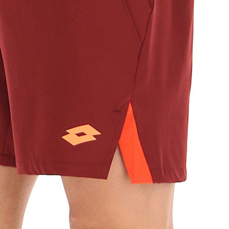 Men Lotto Tech I - D17 Shorts Brown / Red | 02786-BFZG