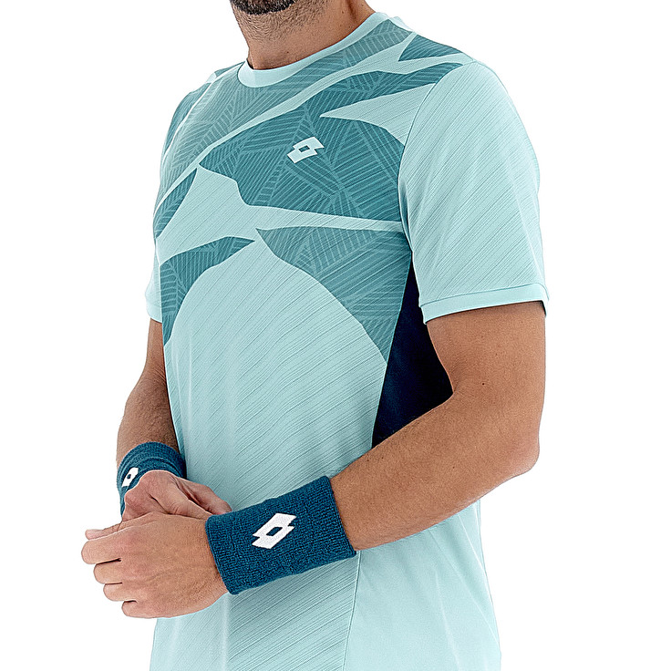 Men Lotto Tech I - D2 T-shirts Blue | 10276-RBUE
