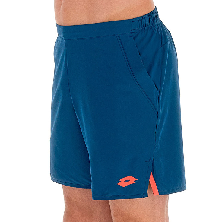Men Lotto Tech Ii - D17 Shorts Blue | 97350-WVEG