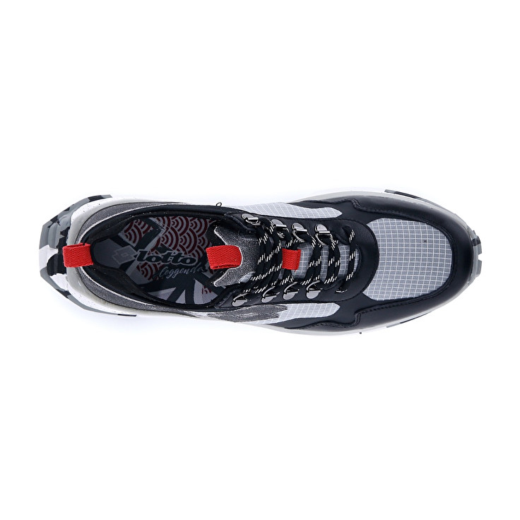 Men Lotto Tokyo Fuji Square Leggenda Black / Grey / Light | 53187-WMAV