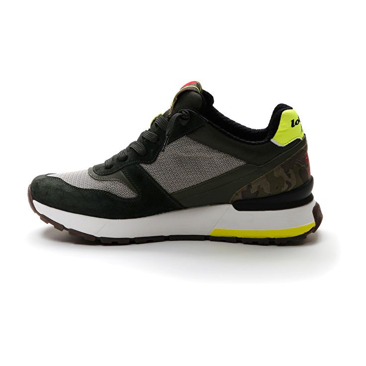 Men Lotto Tokyo Ginza Camo Leggenda Green / Grey / Purple | 75934-QHRJ