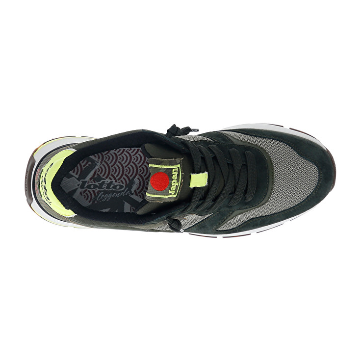 Men Lotto Tokyo Ginza Camo Leggenda Green / Grey / Purple | 75934-QHRJ