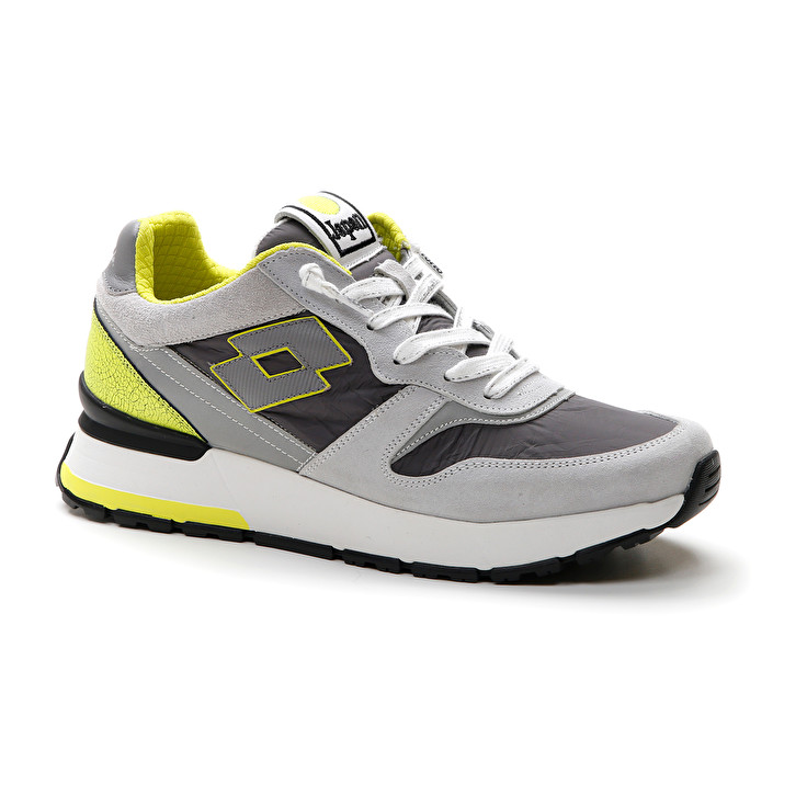 Men Lotto Tokyo Ginza Crack Leggenda Grey / Light / Brown / Grey / Green | 35481-LFPB