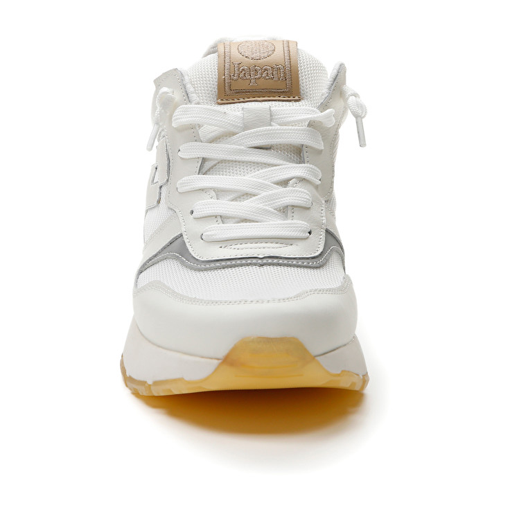 Men Lotto Tokyo Ginza Leather Leggenda White / Silver | 36491-ESRM
