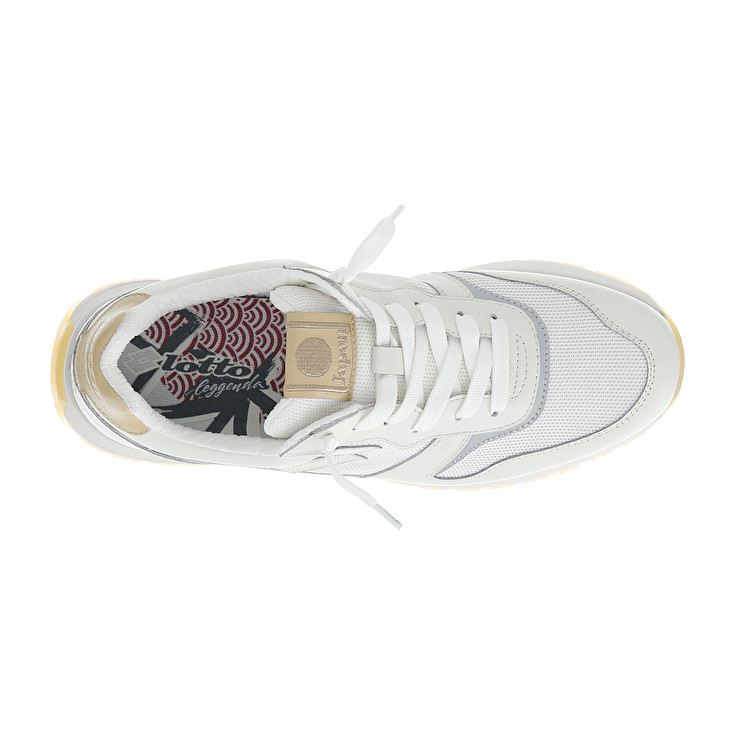 Men Lotto Tokyo Ginza Leather Leggenda White / Silver | 36491-ESRM