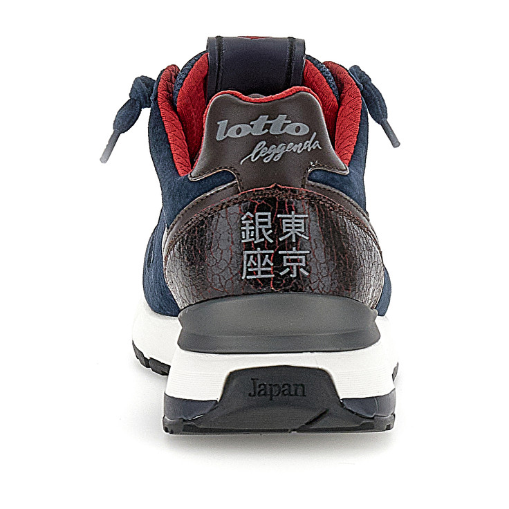 Men Lotto Tokyo Ginza Leggenda Blue / Black | 42950-CWXF