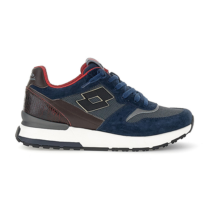 Men Lotto Tokyo Ginza Leggenda Blue / Black | 42950-CWXF